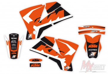 Blackbird stickerset dream 4 ktm sx 01-04 exc 03-04