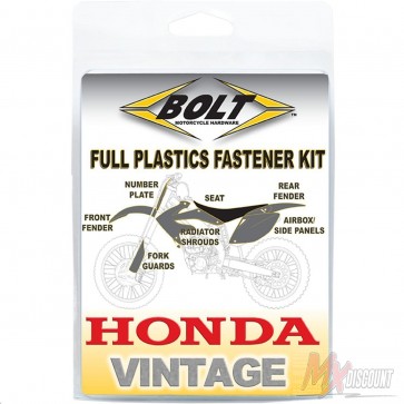 Bolt Full Plastic Bevestigings Kit honda cr 125 93-97 250 92-96