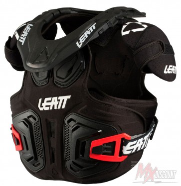 Leatt 2.0 Junior Fusion Bodyprotector En Neckbrace Zwart 