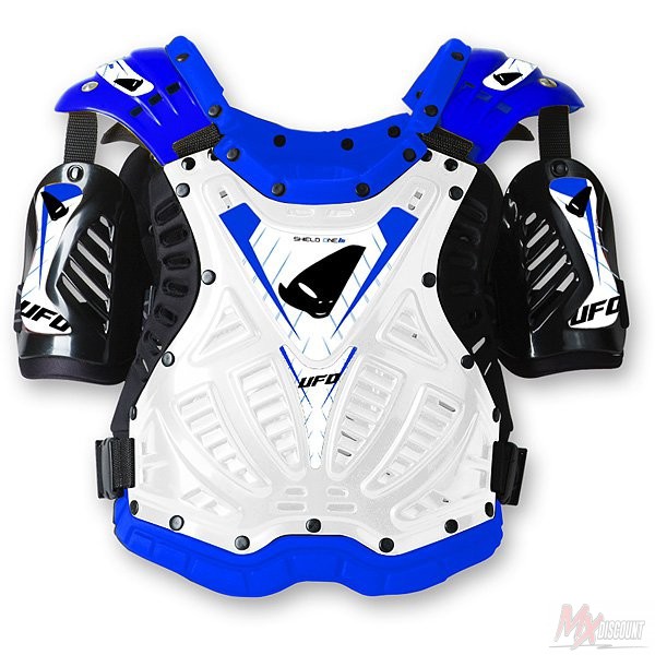bodyprotector blauw-wit | MX-Discount.nl
