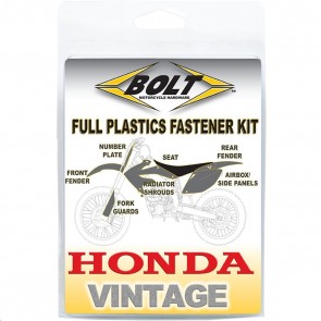 Bolt Full Plastic Bevestigings Kit honda cr 125 93-97 250 92-96