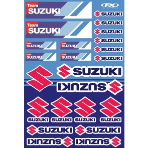 Factory effex stickervel suzuki rm rmz racing team
