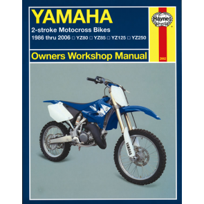 Haynes werkplaats handboek manual yamaha yz 80 125 250 86-06